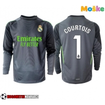 Moške Nogometnih dresov Real Madrid Thibaut Courtois #1 Vratar Tretji 2025-26 Dolgi rokavi